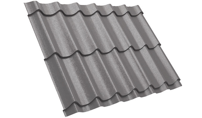 Металочерепиця METALLIST Джулія поліестер (РЕМА) мат 0.5 Zn 225 RAL7024